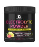 Keto Electrolyte Powder - Hydration Supplement No Sugar, 0 Carbs - Magnesium, Potassium, Calcium - Raspberry Lemonade - Buy Online on GoSupps.com