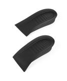 Height Increase Elevator Shoes Faux Leather Upper Half Insole - 1 Inches Taller (Black) - Buy Online on GoSupps.com