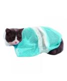 DONGKER Cat Bath Bag Cat Grooming Bag Adjustable Anti-bite Anti-scratch Restraint Bag for Cat Pet Bathing Nail Trimming Medicine Taking green - Buy Online on GoSupps.com