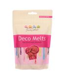 FunCakes Deco Melts Red - Dip Drip Drizzle and Decorate Melt in The Microwave and Pour in Every Shape Make Candy Drip Cakes Lollipops and Decorate Cakes Cookies and Cupcakes AZO Free 250 g - Buy Online on GoSupps.com