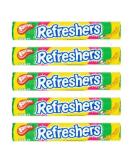 Barratt Refreshers Fruity Flavour Fizzy Sweets - 5 x 34g Candy Rolls Multipack - Buy Online on GoSupps.com