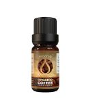 Ecodrop Pure Coffee Essential Oil - 10ml | 100% Natural Indian Coffea Arabica Oil for Aromatherapy & Massage | Organic Energy Boost & Skin Exfoliation - Buy Online on GoSupps.com