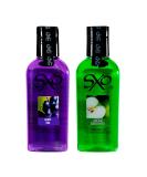 Edible Massage Oil - Warm Sensation Relaxing Therapy | Perfect Glide & Soft Skin | 8 fl oz (Apple + Grape) - International Shipping Available - Buy Online on GoSupps.com