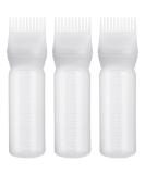 Paefiu Hair Oil Applicator Set - 3 Piece 170ml Bottle with Gradual Scale for Hair Oiling & Coloring - Buy Online on GoSupps.com