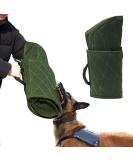 Dog Bite Sleeve for Large Dogs - Pitbull, German Shepherd, K9 IPO Training Toy - Green 58x31cm - Buy Online on GoSupps.com