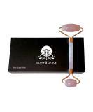 Glow & Grace Rose Quartz Roller - Enhance Your Beauty Routine | International Shipping Available - Buy Online on GoSupps.com