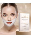 V Line Lifting Mask to Improve Sagging Skin Anti-Wrinkle and Firm Skin (5 Pack) 3 g (Pack of 5) White - Buy Online on GoSupps.com