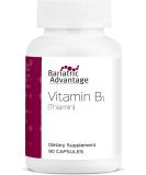 Bariatric Advantage Vitamin B1 Supplement 100mg Thiamin Mononitrate - 90 Easy Swallow Capsules - Buy Online on GoSupps.com