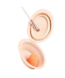 Foldable Silicone Makeup Brush Cleaner Bowl | Portable MSQ Cleaning Mat for Brushes Powder Puffs & Sponges - Buy Online on GoSupps.com