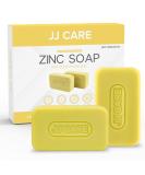 JJ CARE Zinc Soap - 2% Zinc Pyrithione Bar Soap with Aloe Vera for Dandruff & Dermatitis - 4 oz (Pack of 2) - Buy Online on GoSupps.com