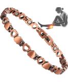 99.99% Pure Copper Anklet for Women | Lovely Heart Design | Adjustable Rose Gold Jewelry - Buy Online on GoSupps.com