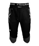 KEEPERsport Football Goalkeeper Pants - 3/4 Training Pants for Kids | High-Quality Teamsport Textile - Size 164 - Black - Buy Online on GoSupps.com