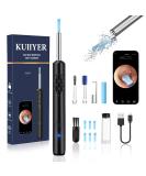 KUIIYER Ear Camera - 1080P WiFi Ear Cleaner Kit for Blackhead & Earwax Removal | Wireless Otoscope for iPhone & Android - Buy Online on GoSupps.com