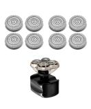 Shaver Head Replacement Blades for Skull Shaver Pitbull Gold PRO - 4 Heads 8 Pack | Best Price & Fast International Shipping - Buy Online on GoSupps.com