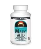 Buy Source Naturals Malic Acid 2500 mg - 120 Tablets for Energy & Muscle Support - Buy Online on GoSupps.com