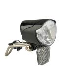 Fischer Bicycle Dynamo LED Headlight 70 Lux | Premium LED Bike Light with Parking and Twilight Function for Safe Cycling - Buy Online on GoSupps.com