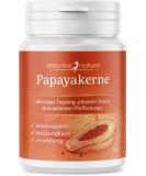 Papaya kernels dried - 50 g - contains the enzyme papain - dried papaya seeds in raw food quality - papaya pepper without additives - spicy topping - Buy Online on GoSupps.com