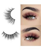 Arison lashes false eyelashes natural look handmade crisscross 3D reusable 1 pair of artificial eyelashes thick eyes eyelashes bonnie - Buy Online on GoSupps.com