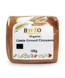 Organic Cinnamon Ground (Cassia) 125g (BWFO) - Buy Online on GoSupps.com