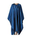 Barber Cape - Iusmnur Professional Hair Salon Cape with Adjustable Metal Clip - 55 x 63 inches (Blue) - Buy Online on GoSupps.com