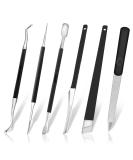 Professional 6pcs Ingrown Toenail Pedicure Tool Kit - Toe Nail File, Lifter, Pusher, Knife Set - Stainless Steel Foot Repair Kit for Nail Care - Buy Online on GoSupps.com