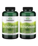 Swanson Echinacea 400 mg - 180 Capsules for Immune Support | Buy Now - Buy Online on GoSupps.com
