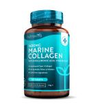 Marine Collagen Tablets 1400mg Enhanced with Hyaluronic Acid - Hydrolysed Collagen Supplements for Women and Men - 120 Tablets (2 Month Supply) - with Vitamin C Vitamin E Zinc and Vit B2 - Nutravita - Buy Online on GoSupps.com