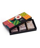Zest Delites Turkish Delight Candy Gift with Pistachio Nuts Luxury Vegan Gift Box 250 gr Sweet Soft Candy Assorted Flavors Gourmet Gift Basket Turkish Lokum - Buy Online on GoSupps.com