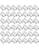 End Fasteners Crimp Silver/Gold Ends Fold Over Crimp Ribbon Caps End Clip End Clamps Cord Rope Clip Leather Key Fob Hardware Jewelry Findings 200pcs 7mm (Silver) - Buy Online on GoSupps.com