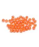 Harmony Fishing - Holographic Beads for Fishing Rigs, Baits & Lures (50 Pack) Orange, 6mm (50 Pack) - Buy Online on GoSupps.com