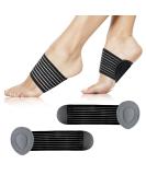 Flat Feet Arch Support Cushion - Breathable Compression for Pain Relief & Foot Care for Men & Women - Buy Online on GoSupps.com