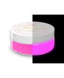 MARBLERS Glow Pink 0.28oz Cosmetic Grade Glow-in-the-Dark Powder - Pearlescent Dye, Non-Toxic, Vegan & Cruelty-Free - Ideal for Festival, Rave & Party Makeup - Eye Hair Nail Polish Eyeshadow Glow Powder - Buy Online on GoSupps.com