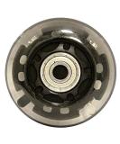 KSS 82A Skate Ripstik Light Up LED Inline Wheels (4 Pack) - 64mm Black | Bearings Included - Buy Online on GoSupps.com