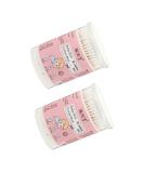 Organic Cotton Baby Swabs - Beavorty 2 Boxes - 7.3X0.4X0.4CM - White - Household Cleaning Tool for Baby and Home - Buy Online on GoSupps.com