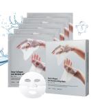 Collagen Face Mask - Deep Anti-Wrinkle Lifting Firming & Moisturizing Overnight Treatment (28g x 5ea - Buy Online on GoSupps.com