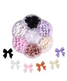 3D Bow Nail Charms | Rhinestone Bow-Knot Nail Art Studs | DIY Nail Design Accessories - Buy Online on GoSupps.com