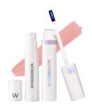 Wonderskin Wonder Blading Peel and Reveal Lip Stain Kit - XOXO | Long Lasting & Transfer Proof Lip Tint Set | Waterproof Matte Lipstick with Lip Stain Masque & Activator - Buy Online on GoSupps.com