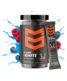MTN OPS Ignite Trail Packs - Supercharged Energy & Focus Drink Mix | BCAA & Nootropic Blend Gluten Free 200mg Caffeine 20 Servings - Bugle Berry - Buy Online on GoSupps.com