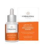 BE SOULFULL Vitamin C Serum with Niacinamide - Brightening & Anti-Aging Serum for Glowing Skin | 15 ml - Reduce Wrinkles & Dark Spots - Buy Online on GoSupps.com