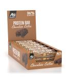 All Stars Protein Bar - Chocolate Coffee | 18 x 50g | 36% Protein | Delicious Low Sugar High-Calorie Snack - Buy Online on GoSupps.com