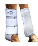 Buy Professionals Choice Equine Easy-Fit Front Leg Rail - Velcro Fastener Universal Size Sold in Pairs | International Shipping Available - Buy Online on GoSupps.com