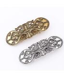 Lurrose Vintage French Hair Clips - 2pcs Celtic Knots Viking Hairpins for Women & Girls - Elegant Long Hair Jewelry - Buy Online on GoSupps.com