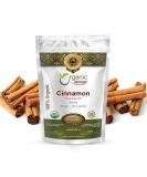 Organic Way True Ceylon Cinnamon Sticks (Cinnamomum verum) - USDA Certified | Sri Lankan Origin | 4oz Pack - Raw, Vegan, Non GMO - Buy Online on GoSupps.com