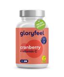 Cranberry Extract with Vitamin C - High-Potency 50:1 - 25 000mg per Dose - 210 Vegan Capsules - Laboratory Tested No Additives - Buy Online on GoSupps.com
