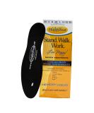 Happy Feet Orthotic Insoles for Plantar Fasciitis & Flat Feet | Gel Inserts for Men & Women | High Arch Support | M2 Size (Men 7.5-9 Women 9-10.5) - Black - Buy Online on GoSupps.com