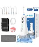 NOVAFLUX Professional Water Flossers - Cordless & Rechargeable Oral Care | 7 Jet Tips Storage | Waterproof Personal Irrigator for Home & Travel - Buy Online on GoSupps.com