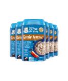 Gerber Lil Bits Whole Wheat Apple Blueberry Baby Cereal 8 Oz - Pack of 6 - Buy Online on GoSupps.com