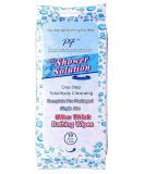Premium Formulations Shower Solution Ultra Thick Bathing Wipes - No Rinse, Post Workout & Camping - 10 Extra Large Wipes (1 Pack) - Buy Online on GoSupps.com