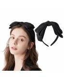 Uchyius Big Bowknot Headband for Women and Girls - Cute Black Hair Accessory - Buy Online on GoSupps.com