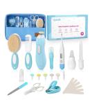 Lupantte 24-in-1 Baby Healthcare & Grooming Kit - Electric Nail Trimmer, Nursery Care Set, Toddler Clippers, Medicine Dispenser - Blue Baby Care Products - Buy Online on GoSupps.com